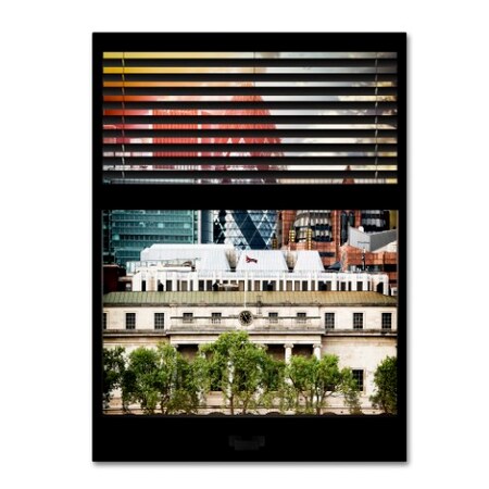 Philippe Hugonnard 'Window View UK Buildings 4' Canvas Art,24x32